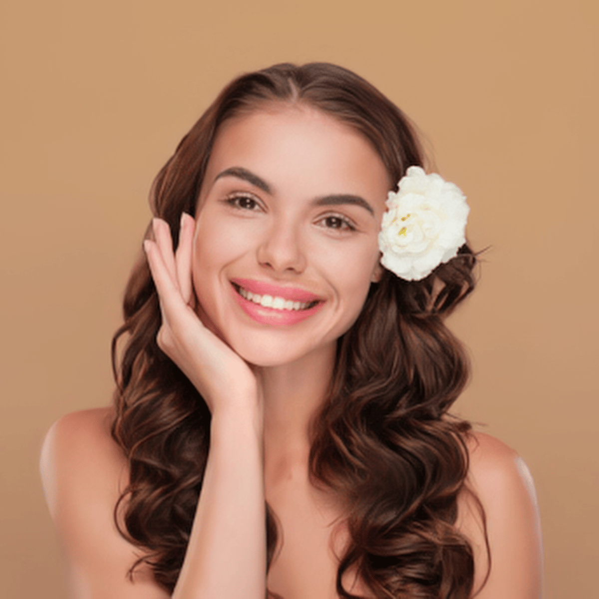 Bouncy Curls hairstyle at Myeongdong Hair Studio