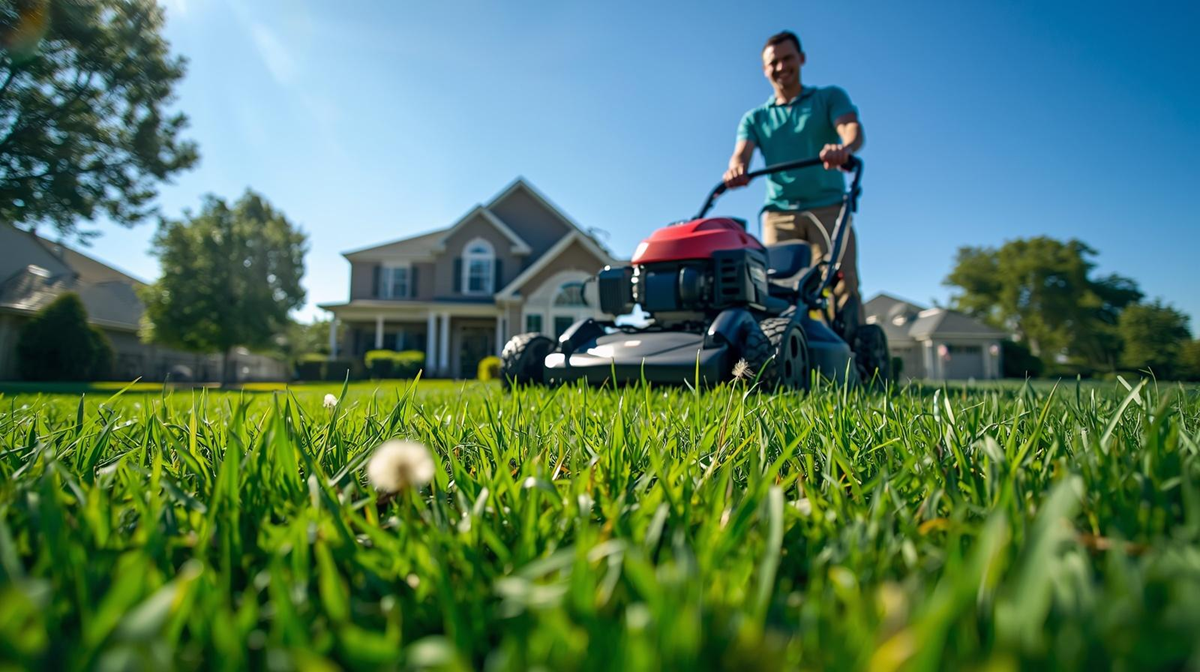 Leaf removal service clearing fall debris in Cambridge