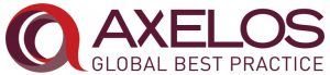 Axelos global best practice logo on a white background