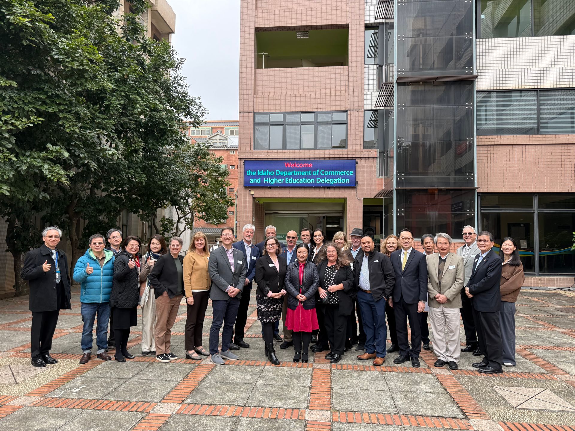 Idaho delegation at AIT Connect in Taiwan · January 2026