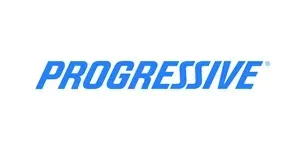 The Progressive logo: blue text on a white background.
