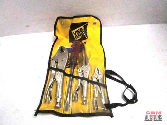 A set of pliers in a yellow bag that says obm auction