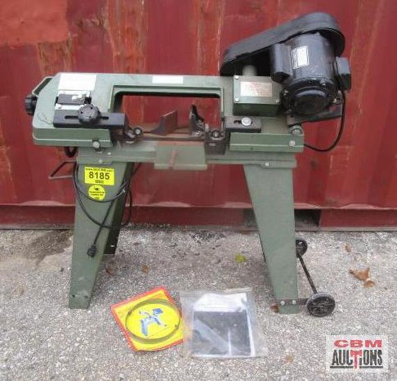 A band saw with the number 4105 on it