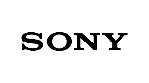 Sony logo in black text on a white background