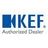 KKEF Authorized Dealer logo in blue and black text on a white background