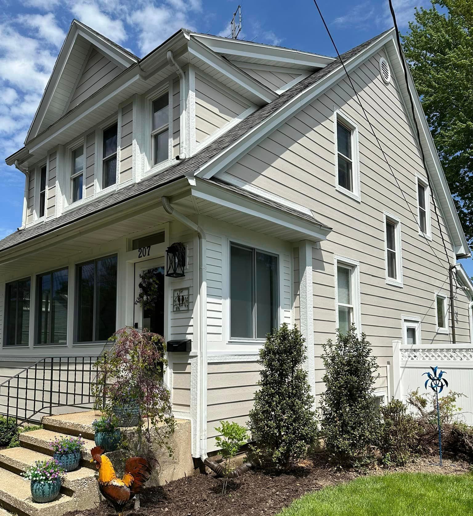 After New Siding Installation near Westville, Indiana