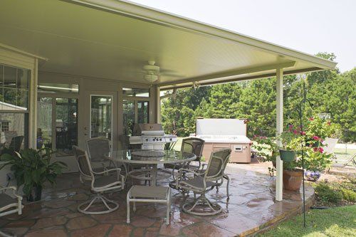 Roof Panel Patio - Glen Gardner, NJ - Canopy Erectors, Inc