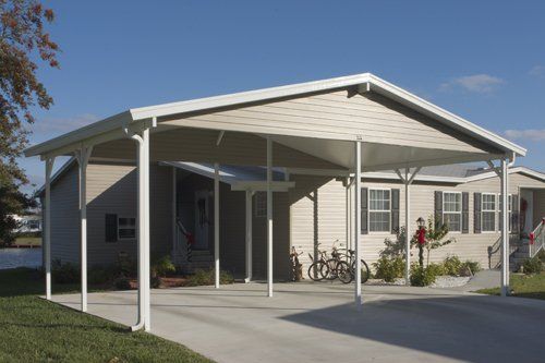 Front Door Cover - Glen Gardner, NJ - Canopy Erectors, Inc