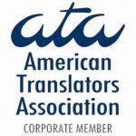 The logo for the american translators association is a corporate member. The logo for the american translators association is a corporate member.