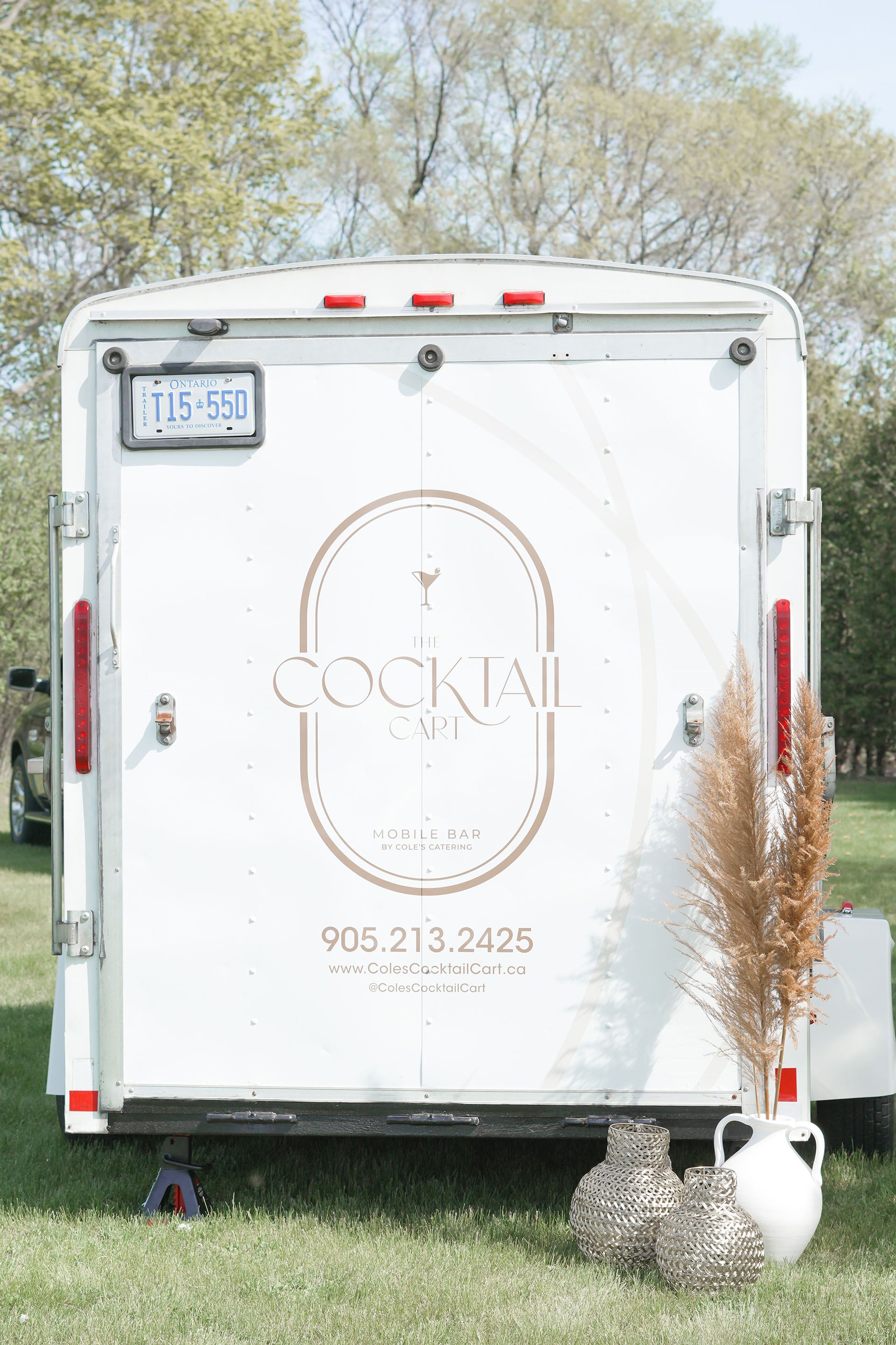 Back of The Cocktail Cart