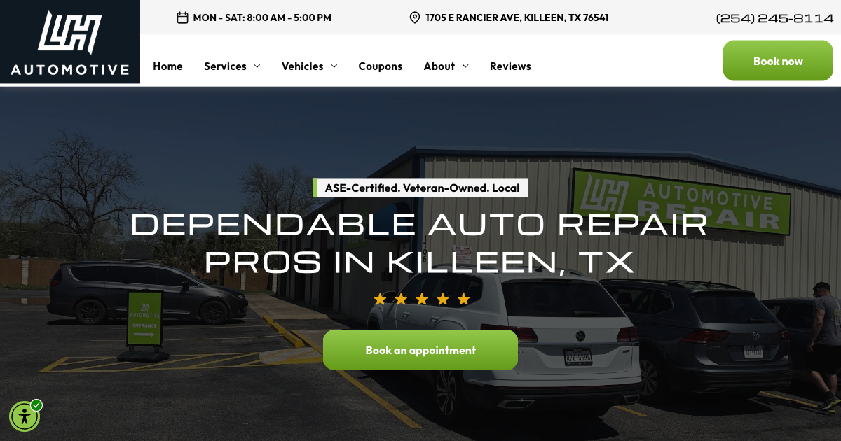 L&H Automotive, Automotive repair