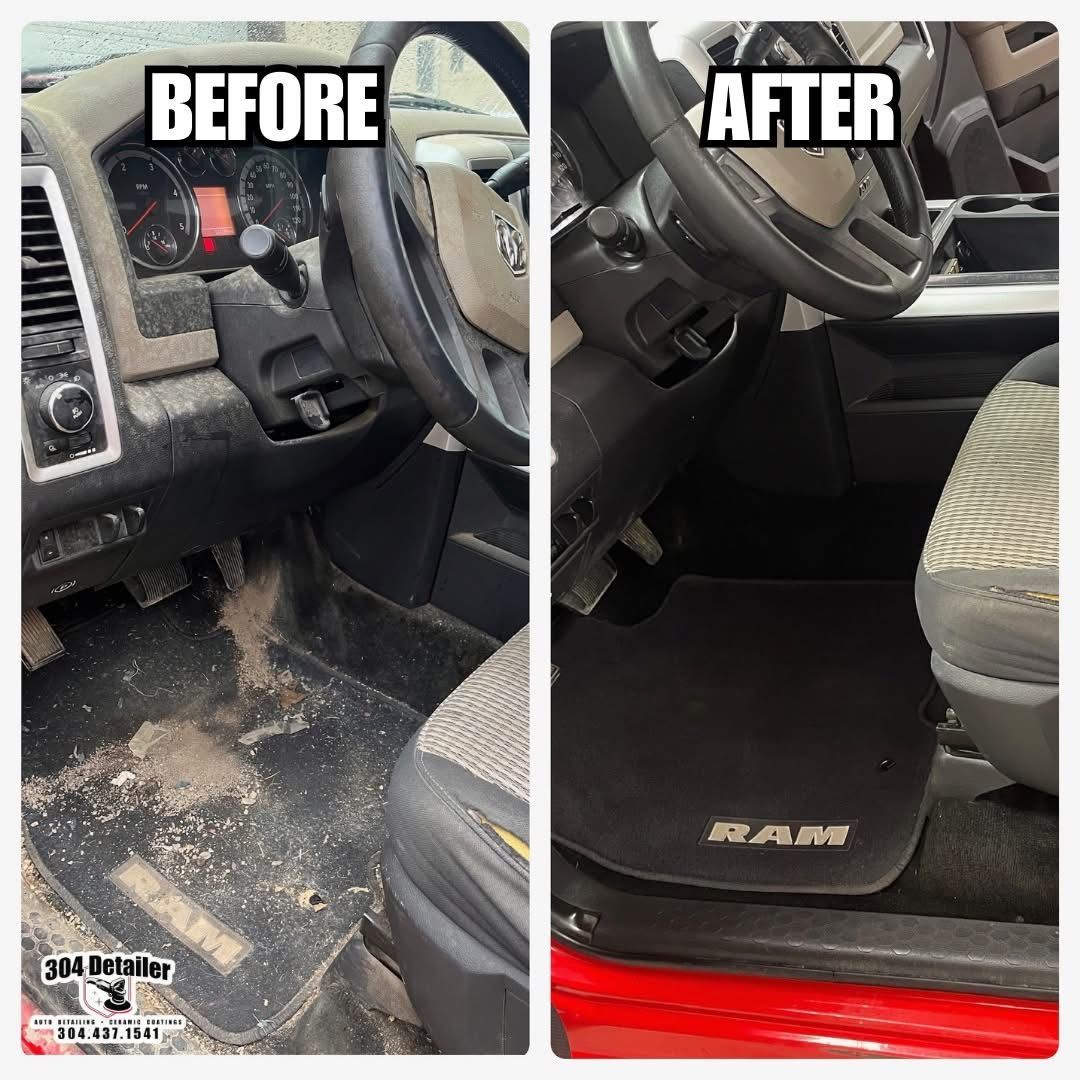 interior before and after