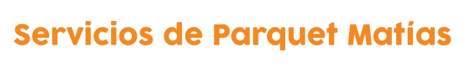 Servicios de parquet matias logo