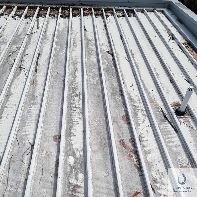 Dirty Roof And Gutter — Jervis Bay Pressure Washing & Property Maintenance in Culburra, NSW
