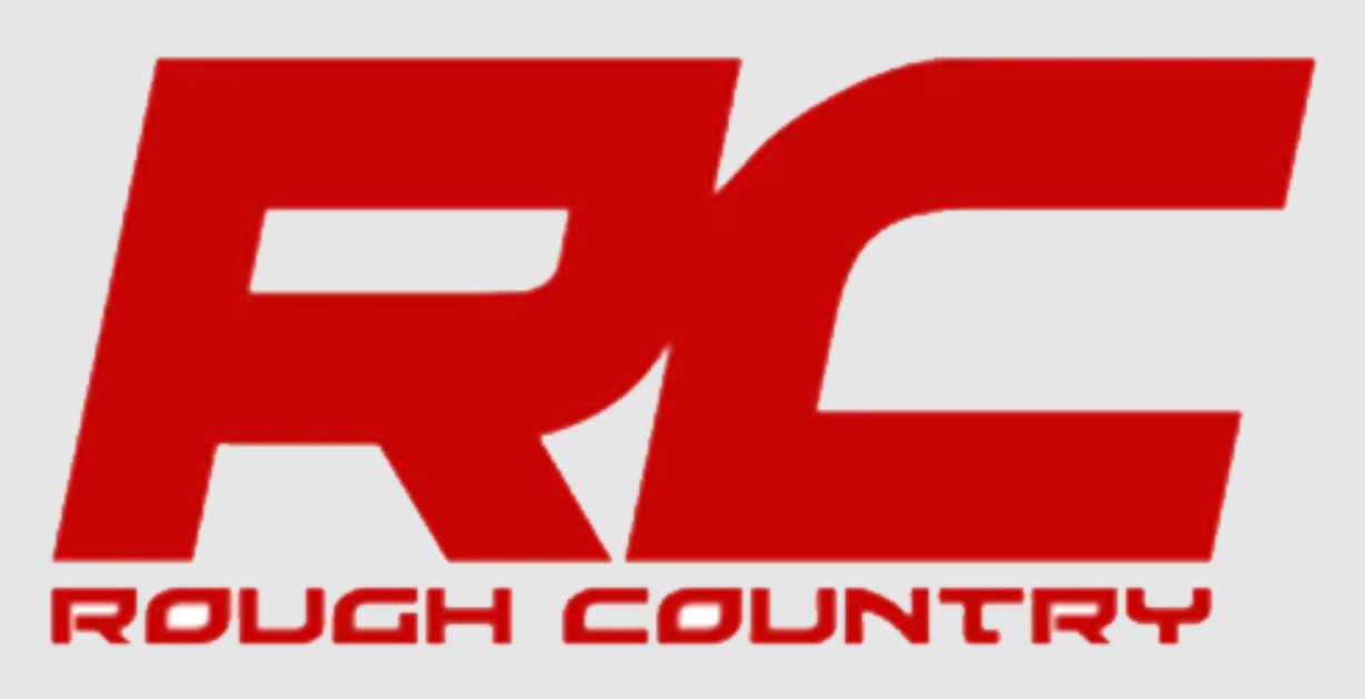 Red Rough Country logo with large RC letters and brand name below