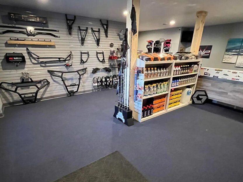 Shop Interior And Stocks