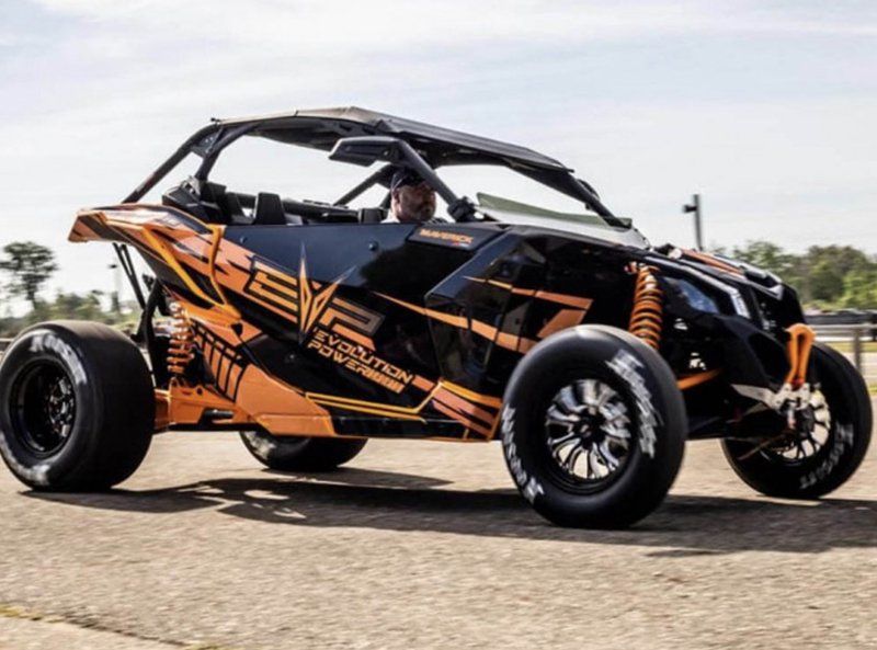 Orange UTV