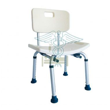 Silla para ducha con respaldo