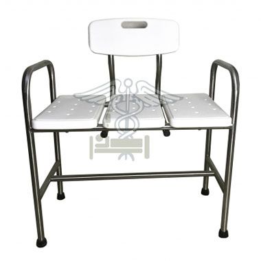 Silla de ducha con extensión