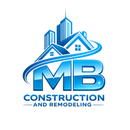 Blue logo: "MB" with a house and buildings, "Construction and Remodeling" below.