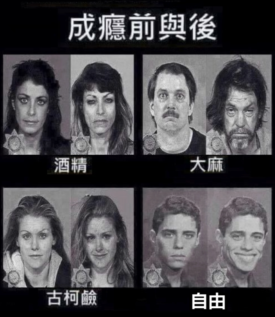 自由成癮的副作用