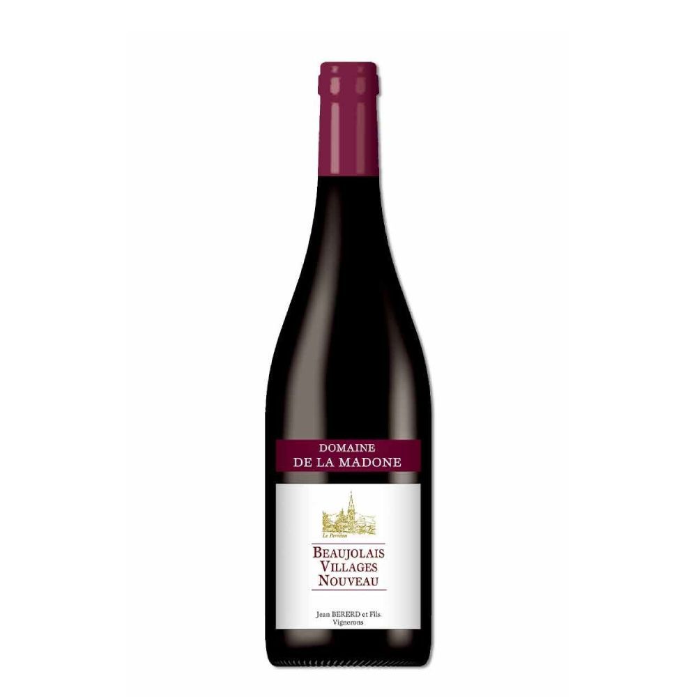 薄酒來 瑪當園酒莊 薄酒萊村莊級新酒 紅葡萄酒 Domaine de La Madone Beaujolais Villages Nouveau 2026 750mL