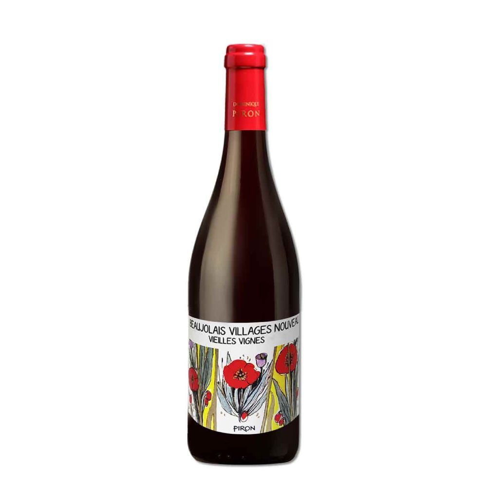 薄酒萊 碧紅酒莊 薄酒萊村莊級新酒老藤 紅葡萄酒 Piron Beaujolais Villages Nouveau Vieilles Vignes 2026 750mL