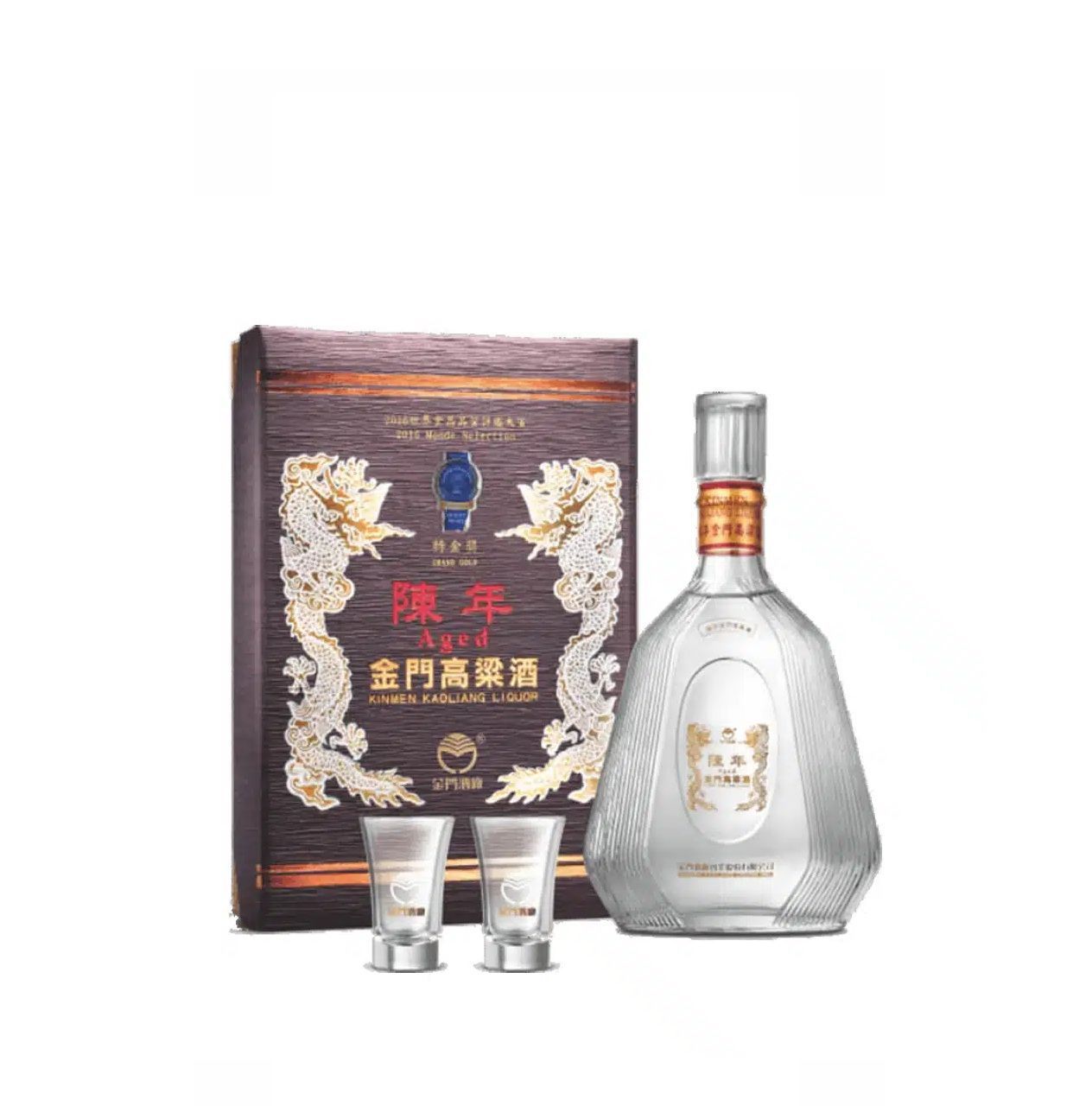 金門酒廠 5年 2023 陳年特級(黑盒) 高粱酒 KINMEN 5Y 2023 Kaoliang Black Box 600mL