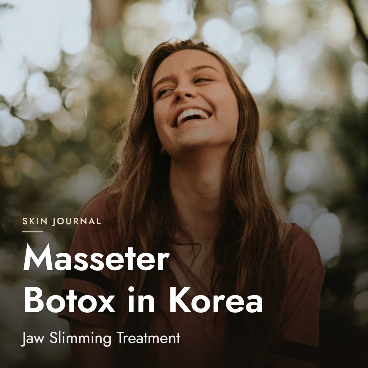 Masseter Botox in Korea: Jaw Slimming Treatment