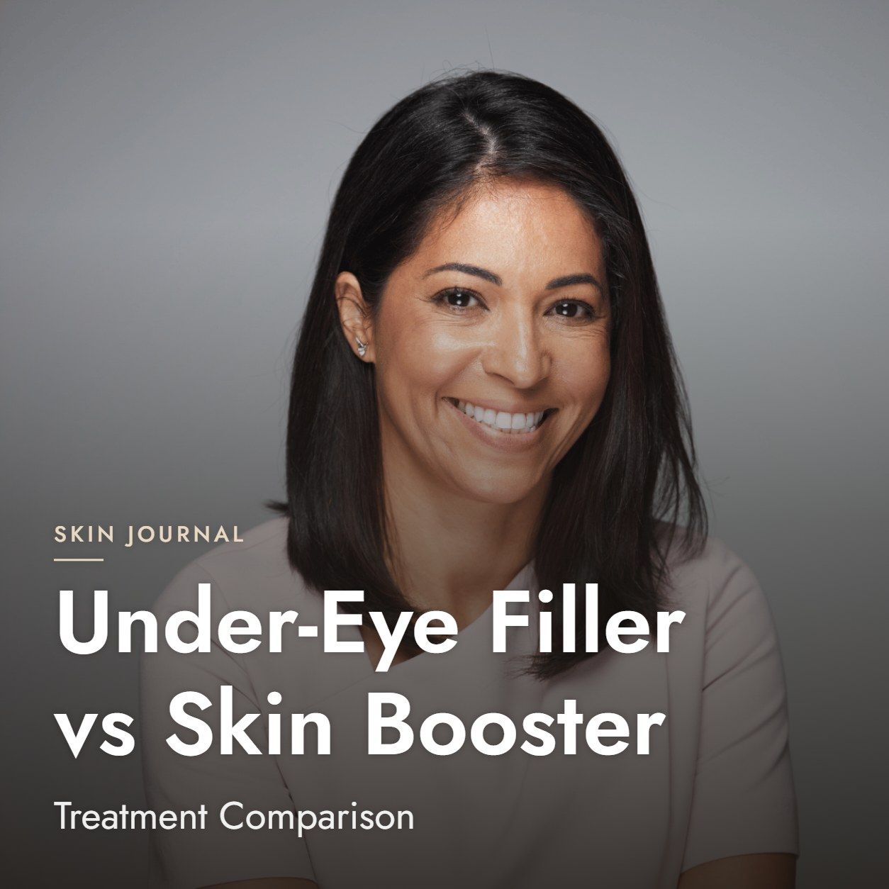 Under-Eye Filler vs Skin Booster: Treatment Comparison