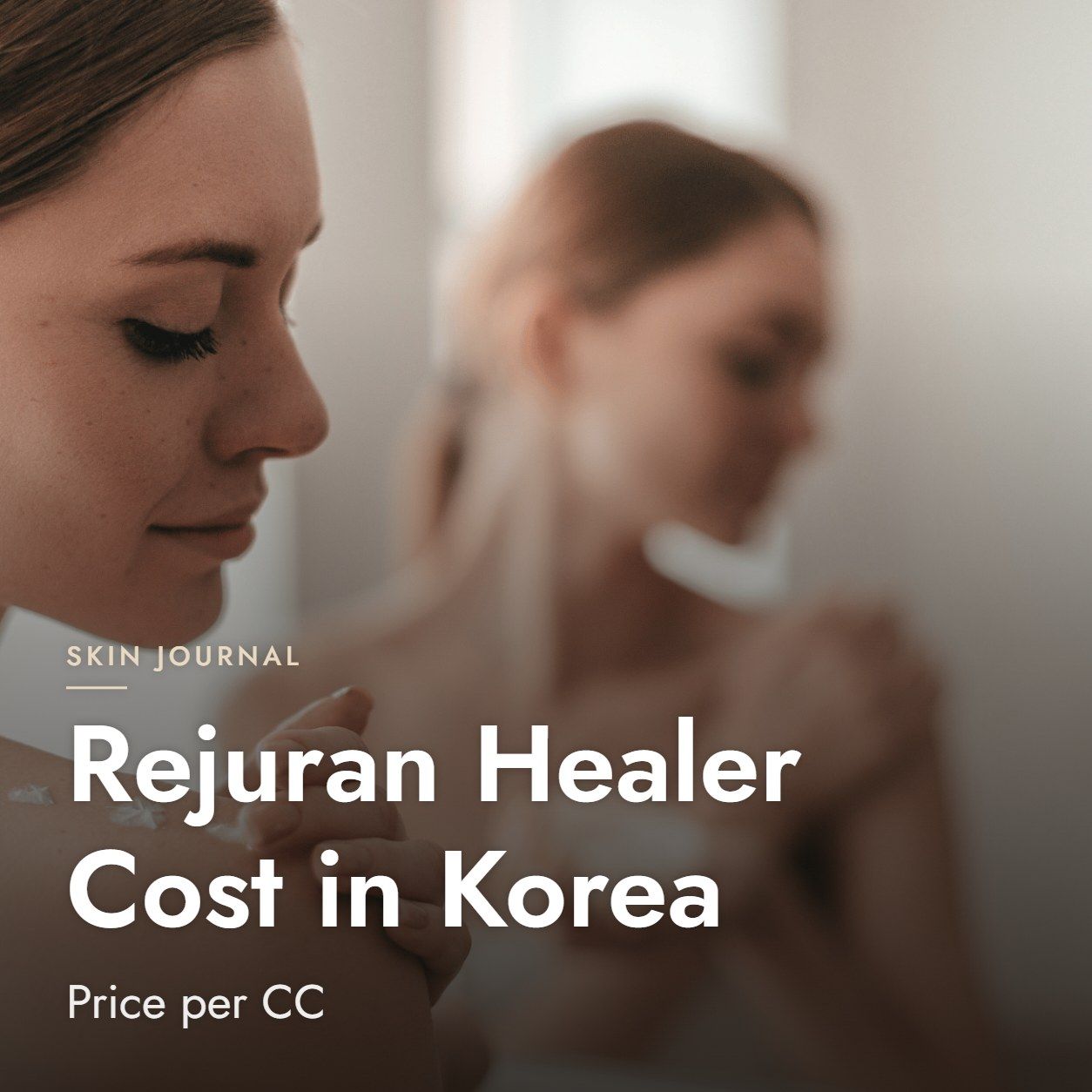 Rejuran Healer Cost in Korea: Price per CC