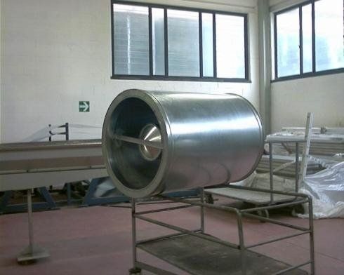 silenziatore all'interno dello stabilimento