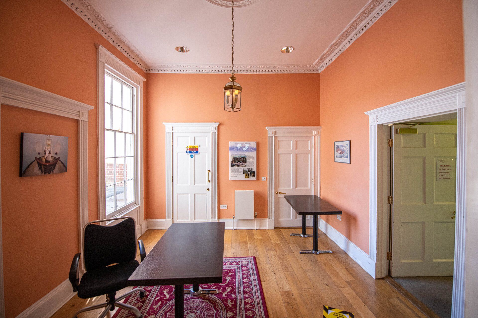 The intimate Captain Phillipps Room is perfect for meetings
