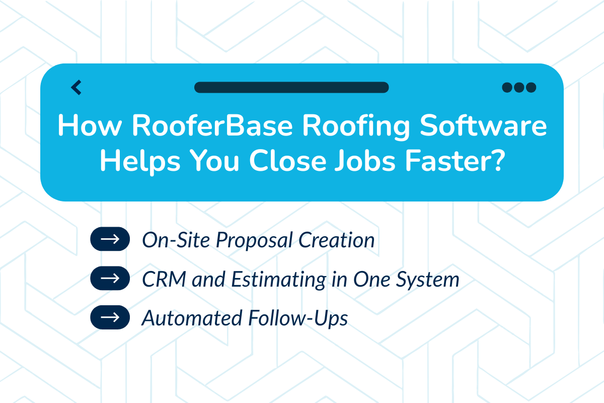 RooferBase Roofing Software