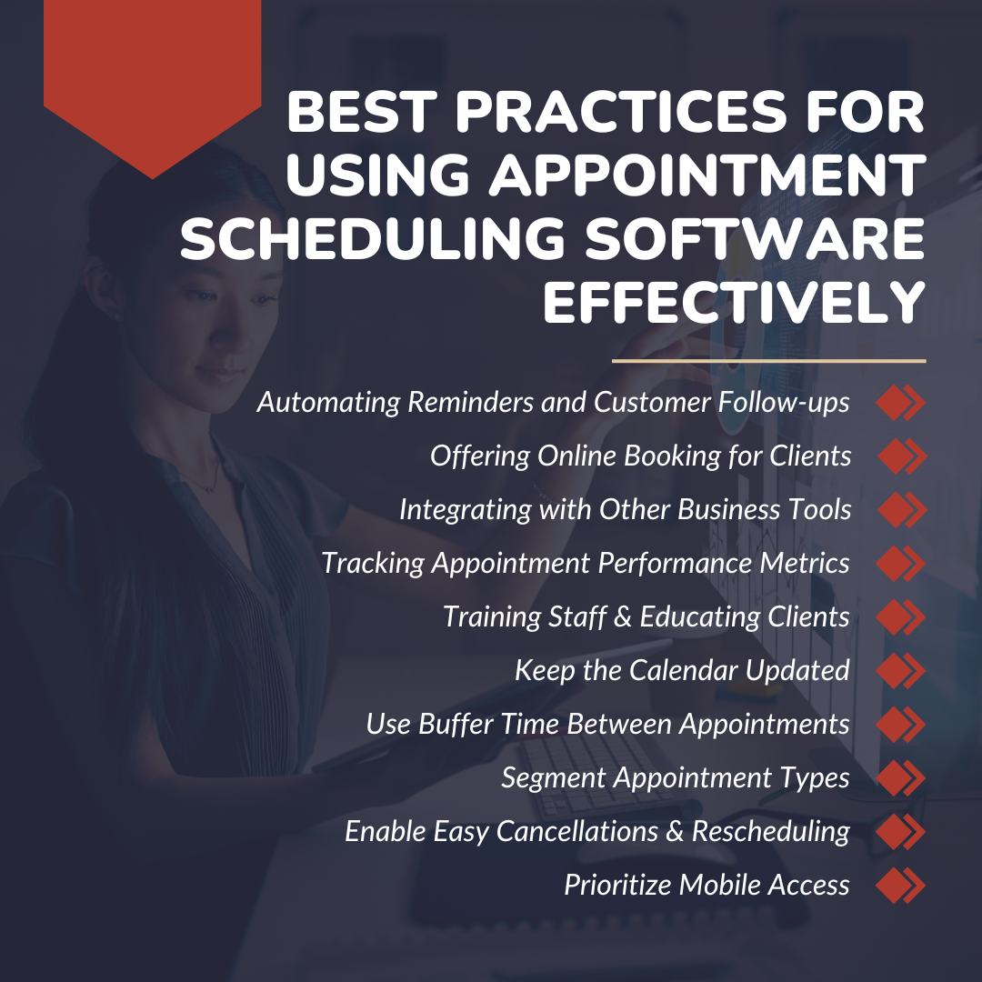 Best Practices for Using Appointment Scheduling Software Effectively 