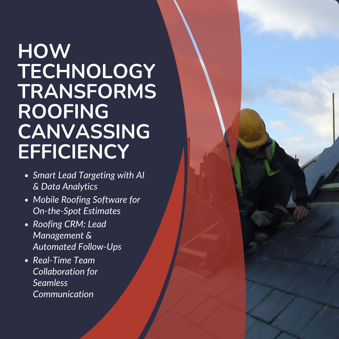 How Technology Transforms Roofing Canvassing Efficiency