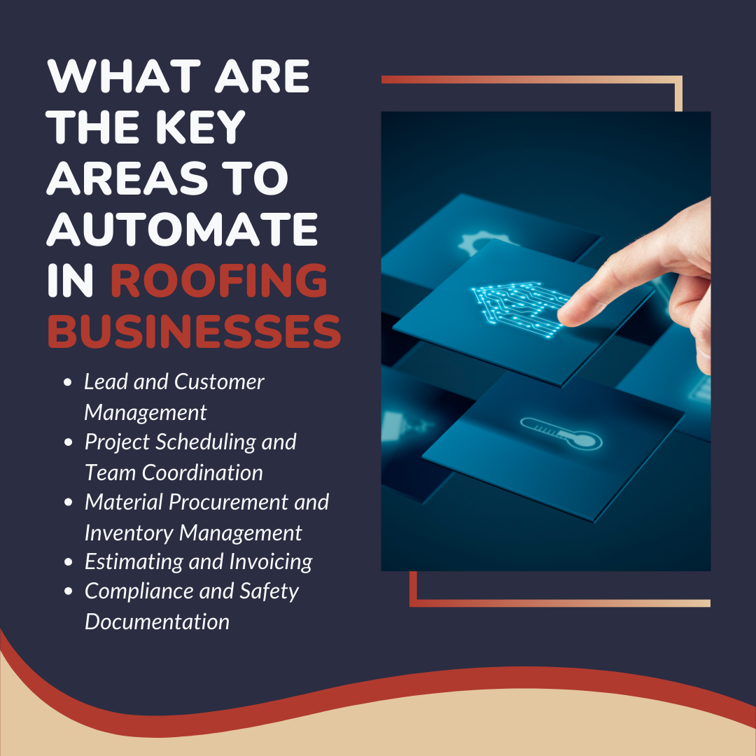 What are the Key Areas to Automate in Roofing Businesses
