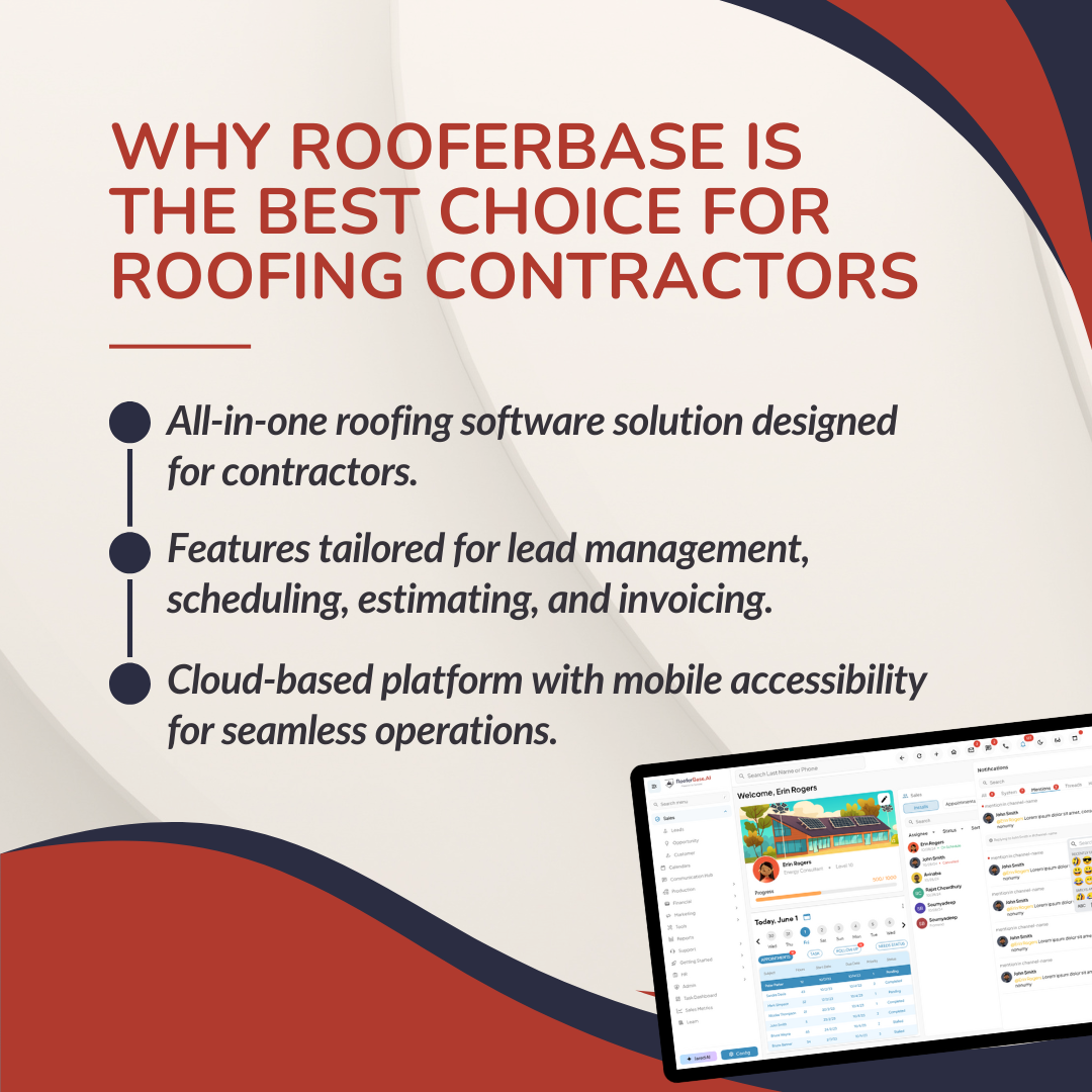 Why Rooferbase is the Best Choice for Roofing Contractors?