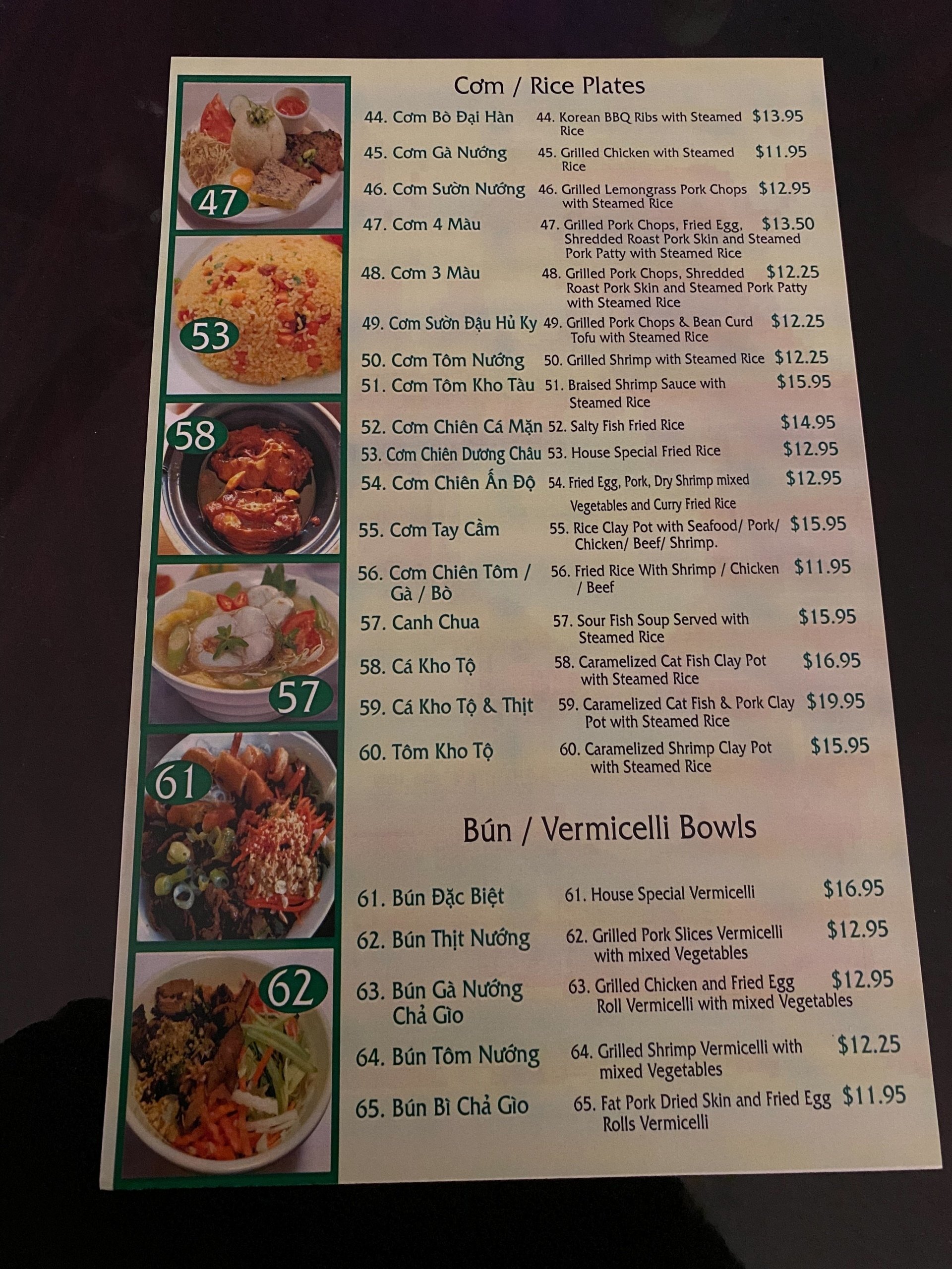 Vietnamese restaurant Cranston, RI Pho Saigon and Bar