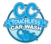 cc's touchless car wash logo