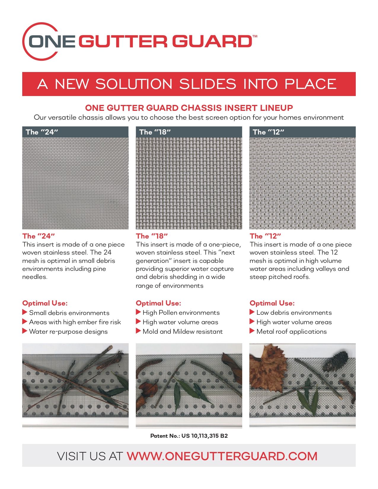 One Gutter Guard a New Solution Slides Into Place One Gutter Guard a New Solution Slides Into Place