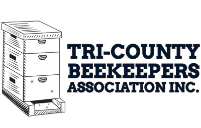 The logo for the tri-county beekeepers association inc.