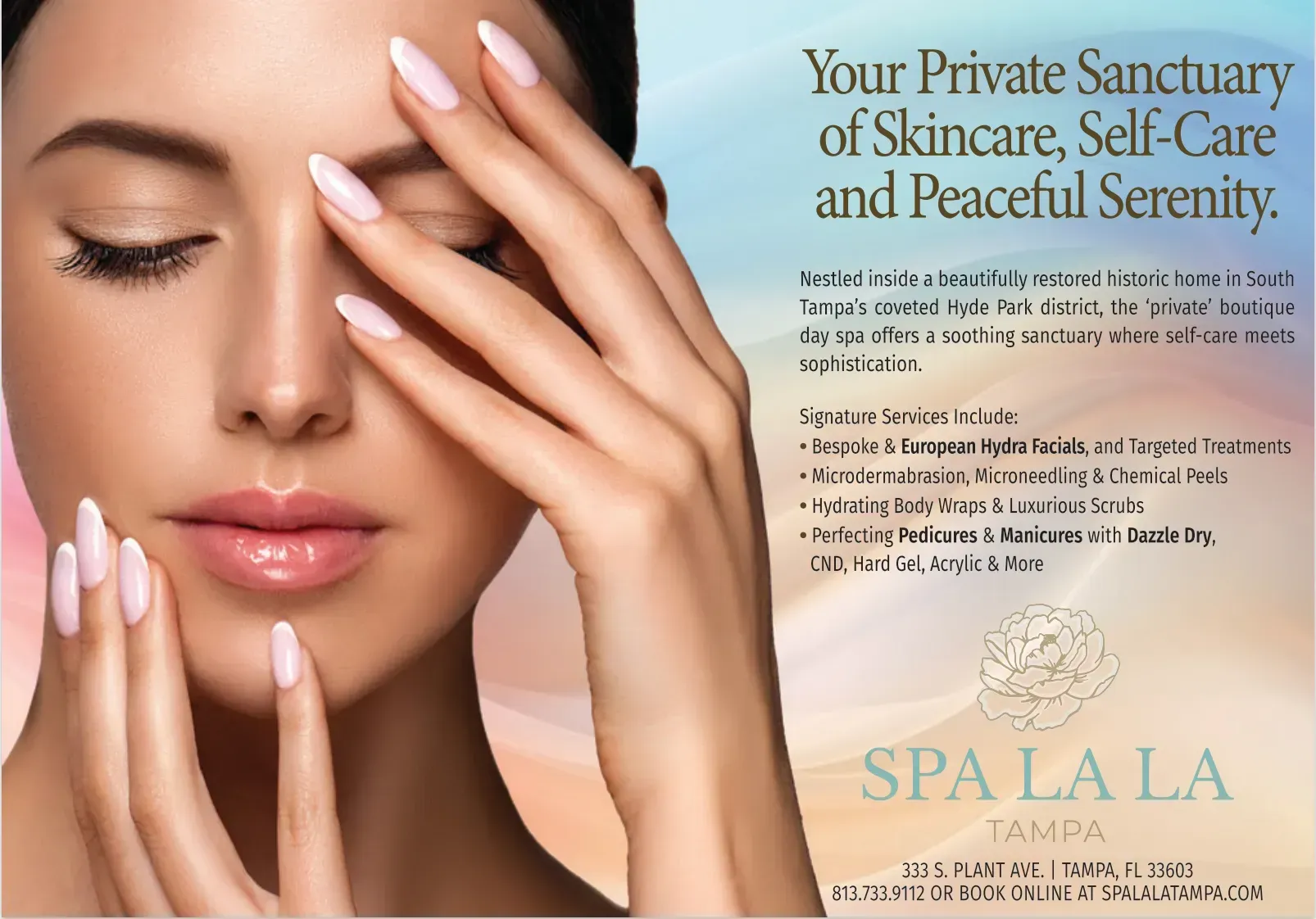 Spa La La Tampa Your Private Sanctuary of Skincare, Self-Care and Peaceful Serenity
