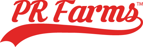 PR Farms cannabis dispensary logo located in Salinas, California.