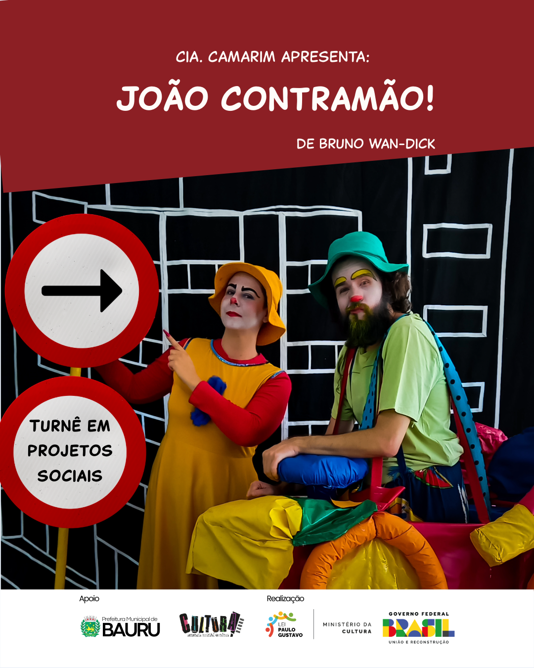 Cartaz do espetáculo 
