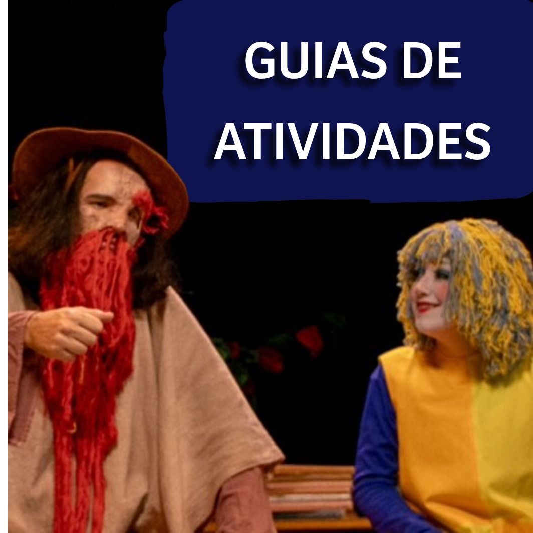 Zé Barbado e Emili. personagens das séries “Abre a boca e feche os olhos!” e “Causos do Zé Barbado,