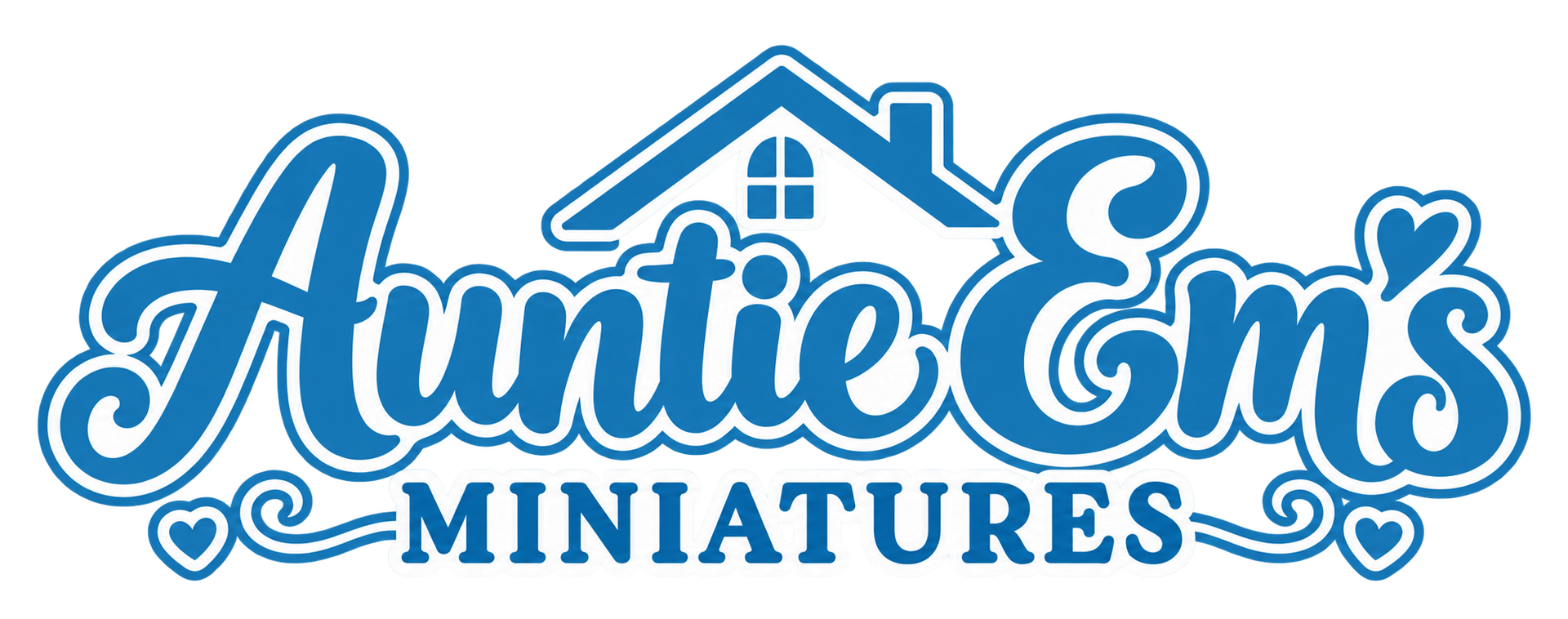 Auntie Em's Miniatures logo