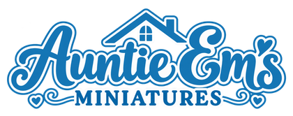 Auntie Em's Miniatures logo