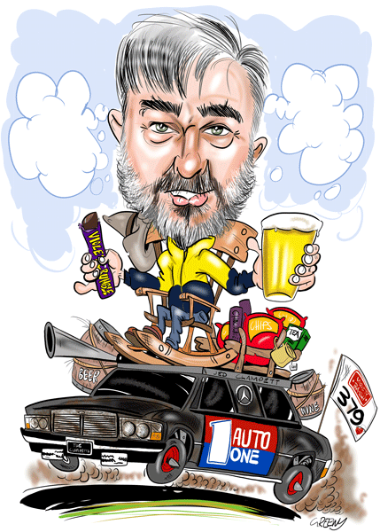 Caricature from photos by cartoonist David Green Gallery Hand drawn caricature from photo, personalised gift for special occasion. Gallery of customers ordered caricatures order online from my estore shop. Customers gallery of caricatures.