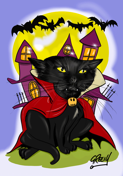 Pet portraits Gallery page-Pet Caricature Have Your Pets Drawn | Personalised Pet Portraits